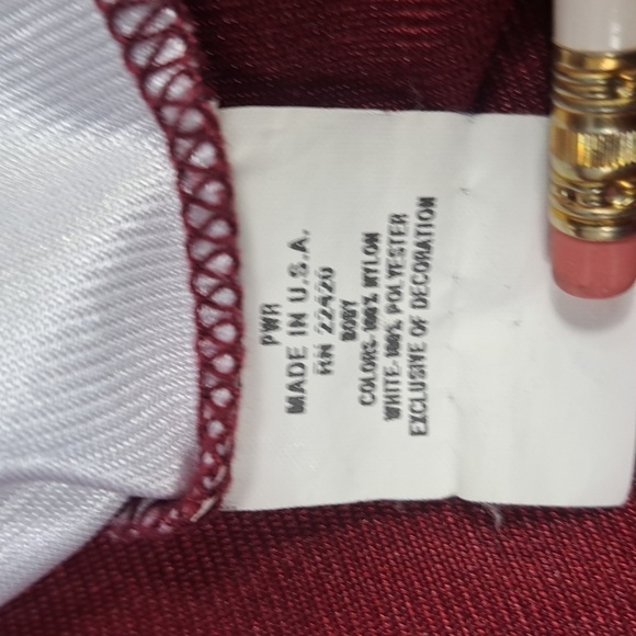 Vintage Team Nike Alabama #4 union made in the USA Crimson med basketball jersey - Picture 8 of 9